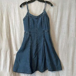 Banana Republic Dark Chambray Dress